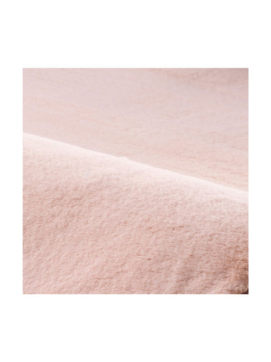 Saray Home Solid Rutschfest Teppich Rechteckig Zottelig Pelzige Powder