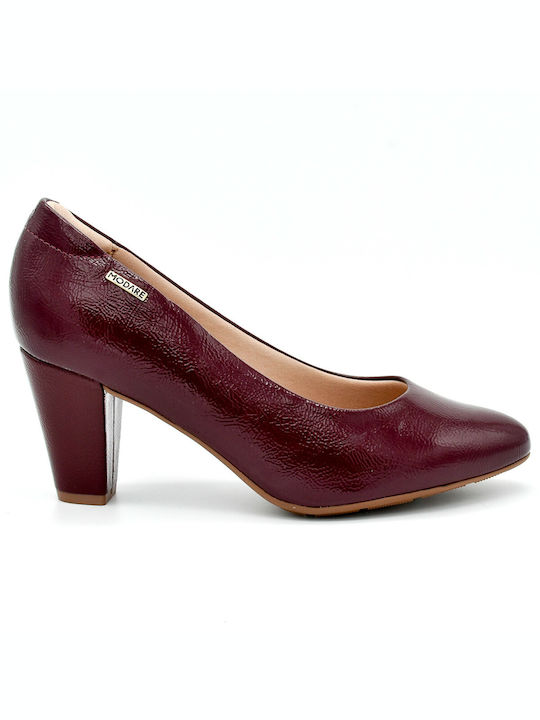 Modare Ultraconforto Pantofi cu toc Burgundy