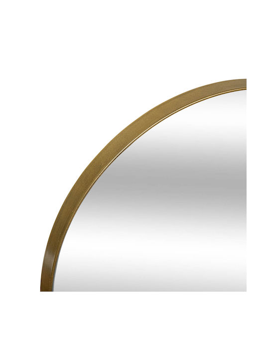 A-s Selena Wall Mirror Full Length Oval with Gold Metallic Frame 112x40cm 1pcs