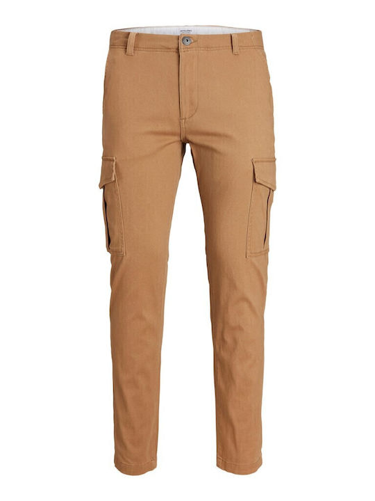 Trousers Cargo Elastic in Slim Fit Otter