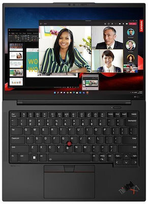 Lenovo ThinkPad X1 Carbon Gen 11 14" OLED (Kern i7-1355U/16GB/512GB SSD/W11 Pro) Deep Black Weave (UK Tastatur)