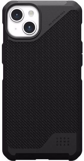 UAG Metropolis Lt Pro Задна корица Aramid Fiber 2мм Черен (iPhone 15 Plus)