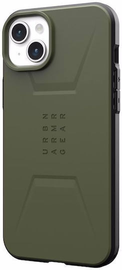 UAG Civilian Задна корица Силикон / Пластмаса Каки (iPhone 15 Plus)