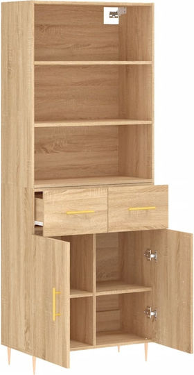 Библиотека Бежова 69.5x34x180см