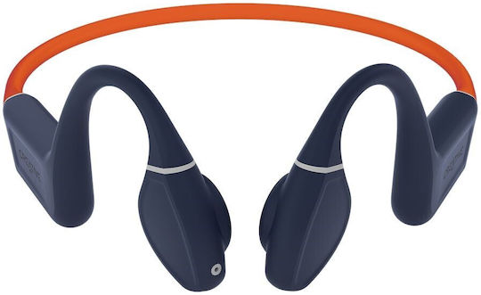 Creative Outlier Free Pro+ Bone Conduction Bluetooth Handsfree Earphones with Sweat Resistance Midnight Blue / Fiery Orange