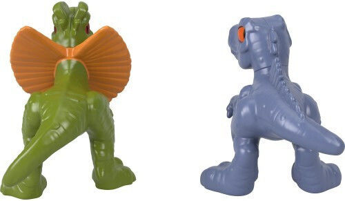 Mattel Imaginext Giga И Дилофозавър Джурасик Свят За 3+ Години 6см