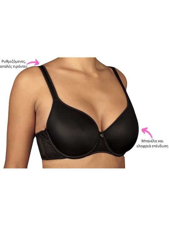 Creaciones Selene Fabiola Bra Underwire Black