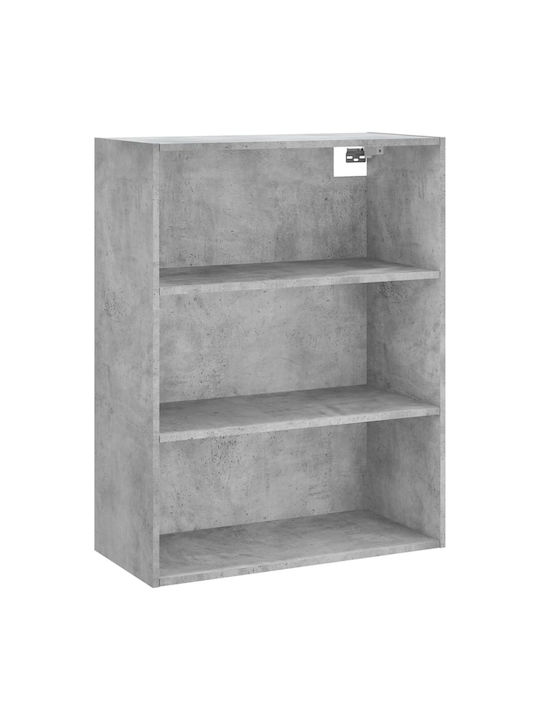 Βιβλιοθήκη Γκρι 69.5x34x180εκ.
