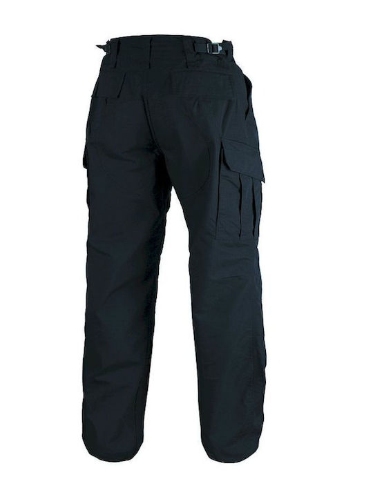 Texar Pantaloni În Culoare Neagră