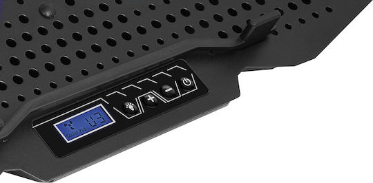 Yenkee YSN 310 Cooling Pad για Laptop έως 15.6" με 2 Ανεμιστήρες και Φωτισμό