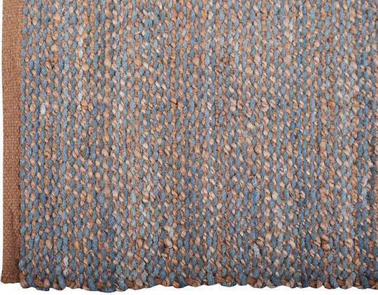 Ankor Χαλί Καλοκαιρινό από Γιούτα 80x150cm Γκρι