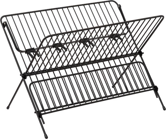 5Five Metallic Black Sink Strainer 42.5x37.5x33cm