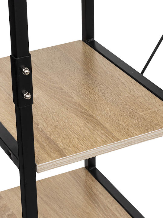 Κρεμάστρα Δαπέδου από Μέταλλο Μπεζ 100x40x170cm