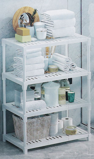Factory Suport De Masă Din Plastic 86x44x32cm Albastru