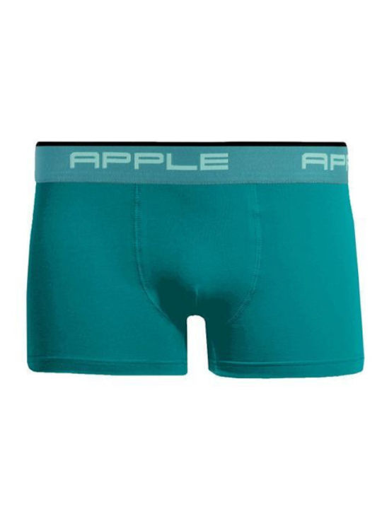 Apple Boxer Herren Boxershorts Grün 2Packung