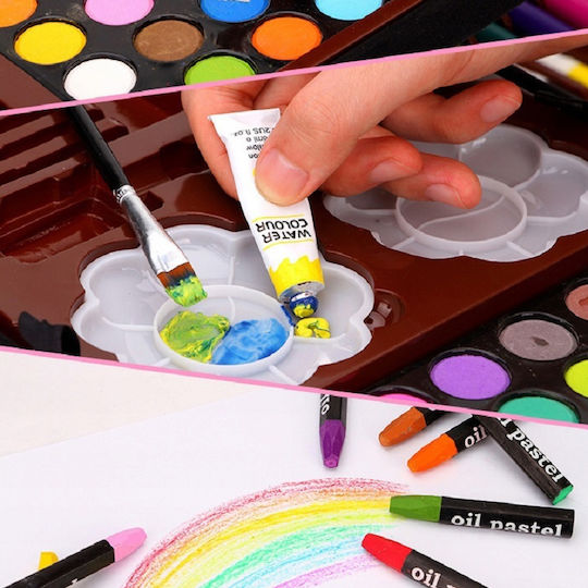Painting Set in Case 34.5x23.5cm 145pcs