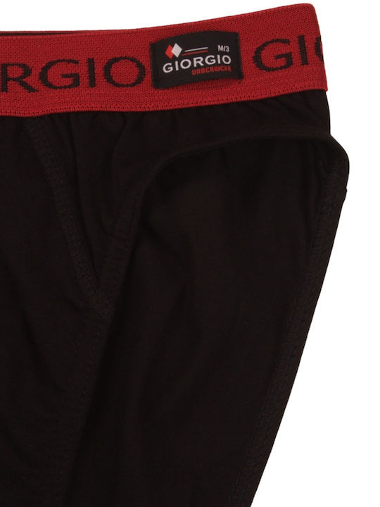 Men's Slip black/red