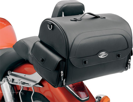 Saddlemen Motorrad-Weichgepäck Schwanztasche Schwarz Farbe