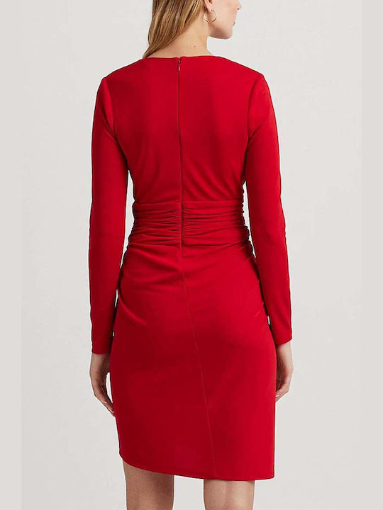 Ralph Lauren Midi Dress Red