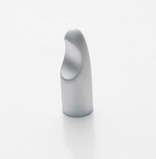 Furnipart Wall Hanger Metal Silver 1.7x1.5x5.3cm