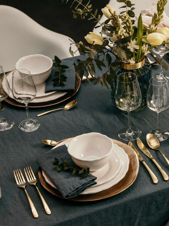 Butlers Διακοσμητική Πιατέλα Μεταλλική Χρυσή 32x32εκ.