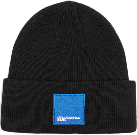 Knitted Beanie Cap Black