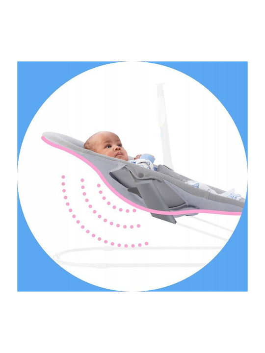 Kinderkraft Ръчен Релакс За Бебета Calmee Сив За Дете До 9kg