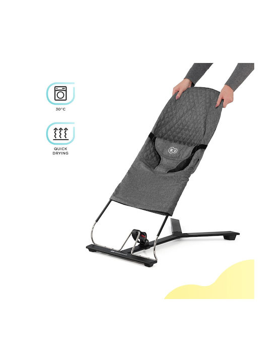 Kinderkraft Manual Baby Relax Gravity Buoy Mimi Gray for Child up to 9kg