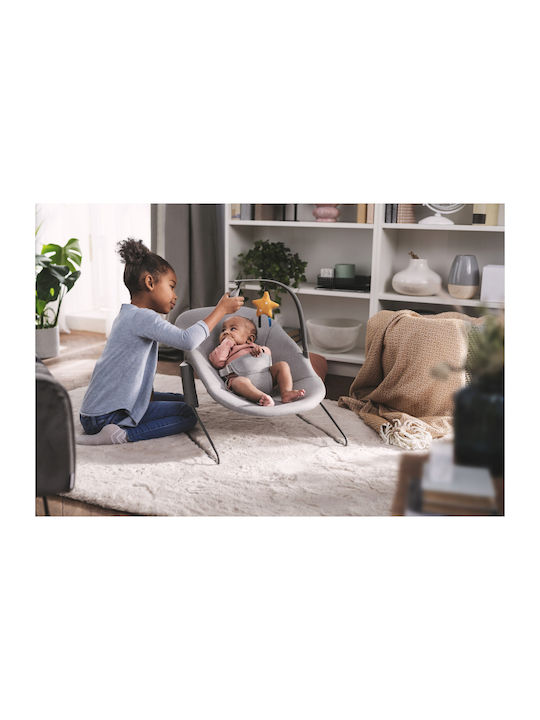 Kinderkraft Ръчен Релакс За Бебета Calmee Сив За Дете До 9kg