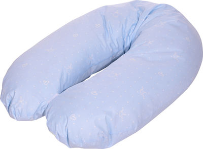 Lorelli Nursing & Pregnancy Pillow Bear Party Light Blue 190cm