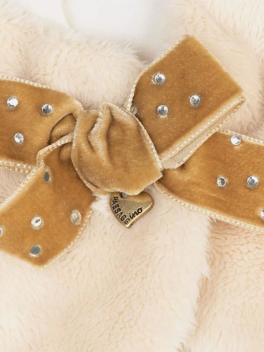 Kids Bolero Fur Beige