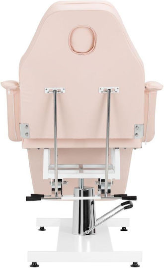 Elegant Furniture Beauty Chair Pink with Adjustable Height and Hydraulic Lifting