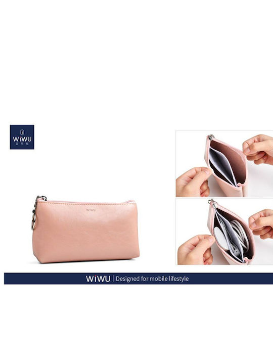 Wiwu Elite Protect Set 5 In 1 Tasche Fall für Laptop 13" in Rosa Farbe