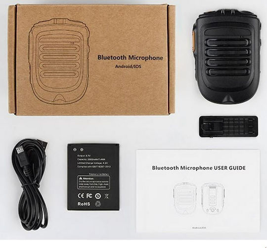 Uniwa BM001 Hand Microphone Wireless Transceiver UHF/VHF