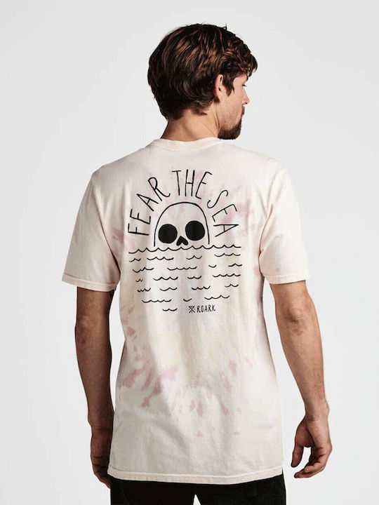 Roark Revival Fear Sea Wash Premium Men's T-shirt White