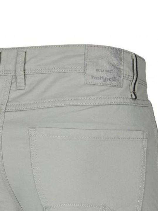 Hattric Men's Trousers Chino Elastic in Relaxed Fit Gray