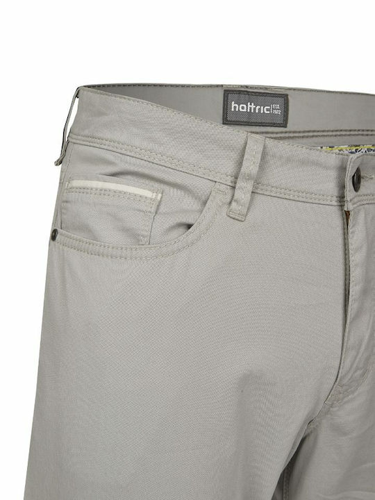 Trousers Chino Elastic in Relaxed Fit Gray