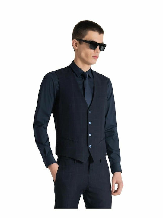 Antony Morato Herrenweste Marineblau