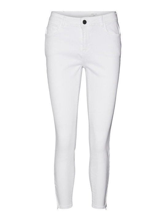 Damenjeans in Enger Passform Weiß