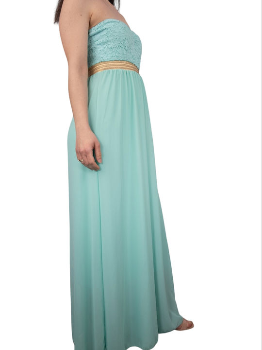 Remix Acqua Summer Maxi Dress Green