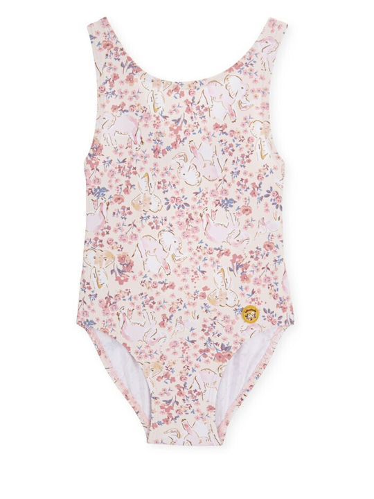 Tutto Piccolo Kids Swimwear One-Piece Pink