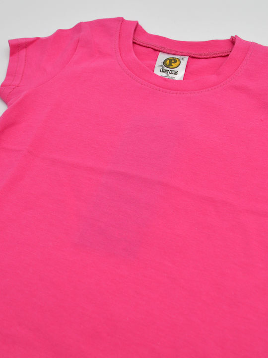 Prod Kids Blouse Short Sleeve Fuchsia