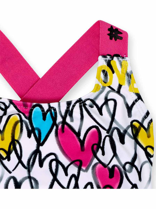 Nath Kids Costum de baie pentru copii Întreg Alb