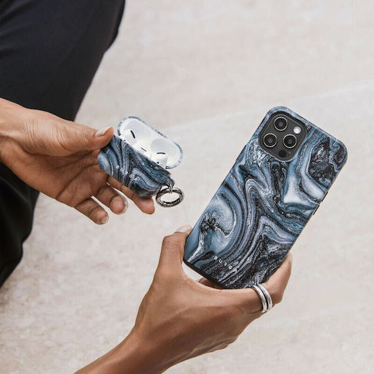 Burga Fashion Tough Back Cover Πλαστικό / Σιλικόνης Navy Μπλε (iPhone 13 Pro)