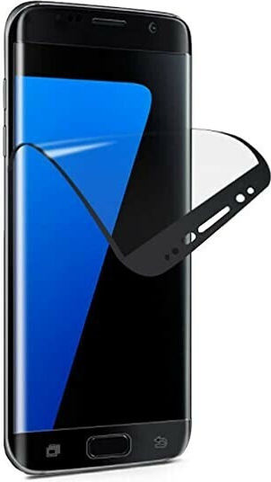 S9 Plus Adeziv complet Screen Protector Negru (Samsung S9 Plus)