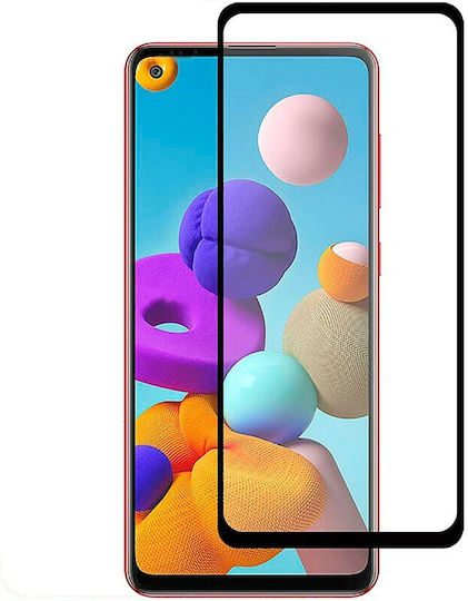 Керамичен Закалено стъкло за цялото лице (Galaxy A21s)