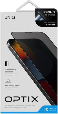 Uniq Optix Privacy Full Face Tempered Glass (iPhone 14 Pro Max) UNIQ-IP6.7PM(2022)-PRIVACY