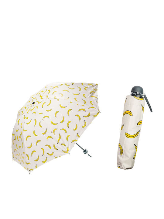 Umbrelă de ploaie Compact Albă