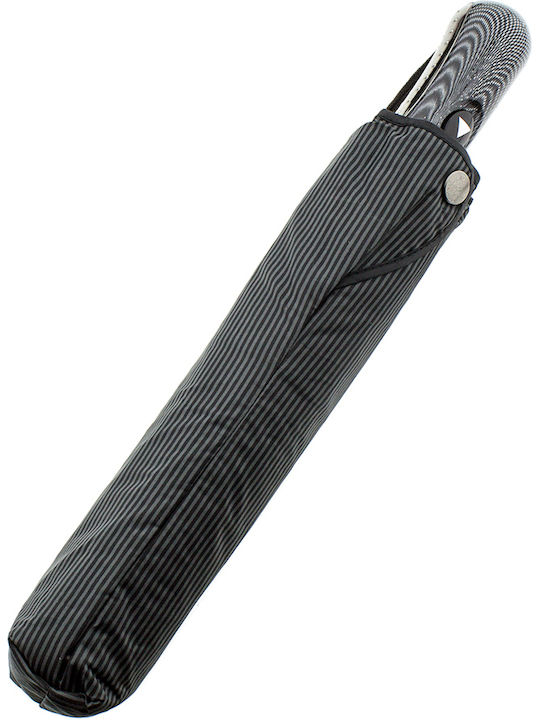 Windproof Automatic Umbrella Compact Black