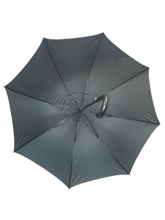 Regenschirm mit Gehstock Blau